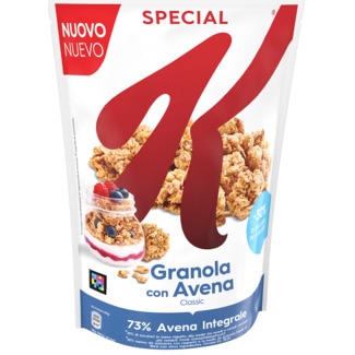 Kellogg's Granola Specialk Natural embalagem 320 g