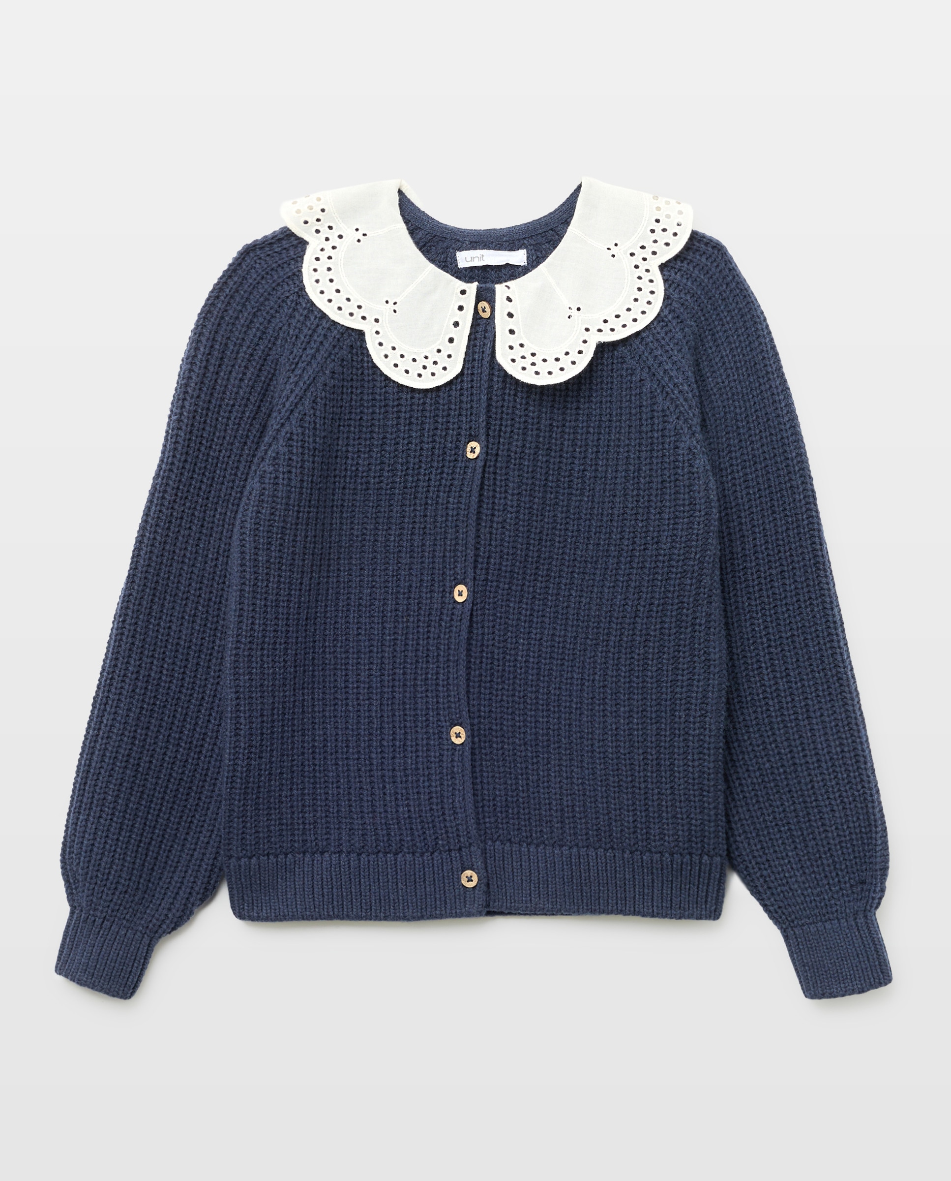 Imagen 0 de Chaqueta niña cuello blusa