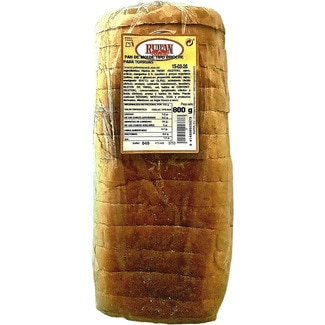 Pan de molde tipo brioche para torrijas bolsa 800 g - Ruipan