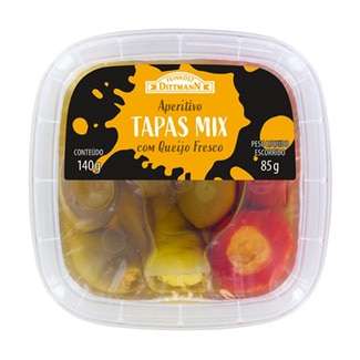 Dittmann Tapas Mix Com Queijo Fresco unidade 140 g