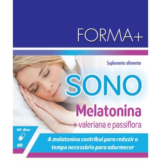 Forma + Suplemento Alimentar Sono embalagem 60 cápsulas