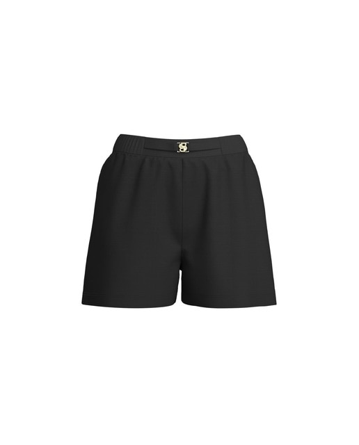 Boss - Shorts en crepé Double B.
