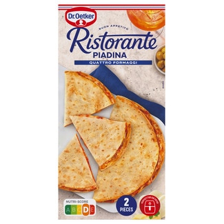 Ristorante Formaggi Piadina Quatro embalagem 280 g