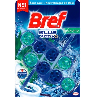 Bref Bloco Sanitário Blue Activ Eucalipto embalagem 2 unidades