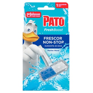 Pato Bloco Sanitário Fresh Boost Marine embalagem 1 unidade