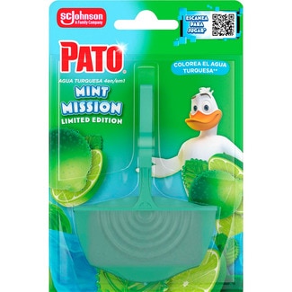 Pato Bloco Sanitário Recargas Mint Mission embalagem 1 unidade