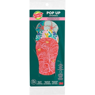 Scotch-Brite Esponjas Pop-Up embalagem 3 unidades