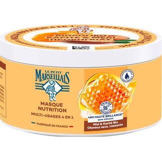 Le Petit Marseillais Máscara Cabelo Hidratação Mel Karité embalagem 370 ml