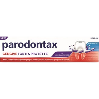 Parodontax Pasta Dentífrica Protectora Gengives Fortes Com Ácido Hialurônico embalagem 75 ml