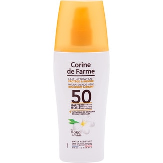 Corine de Farme Leite Protege e Bronze SPF50 embalagem 150 ml