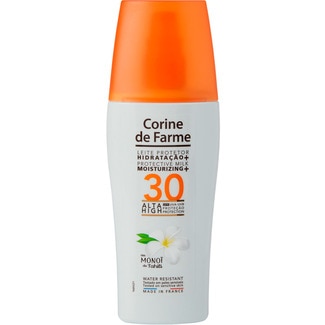 Corine de Farme Leite Protetor Solar Hidratante SPF30 embalagem 150 ml