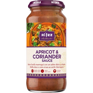 salsa al estilo marroquí con un sabor dulce y a hierbas