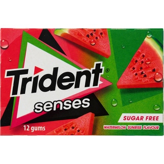 Senses chicles sabor sandía sin azúcar