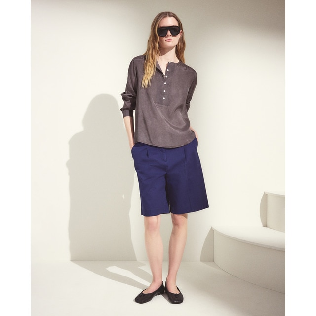 Woman El Corte Inglés - Short de mujer liso estilo chinos.
