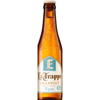 La Trappe Cerveja Blond Epos sem Álcool Trappist garrafa 33 cl