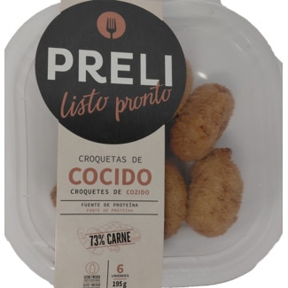Preli Pronto Croquetes Cozidos unidade 195 g