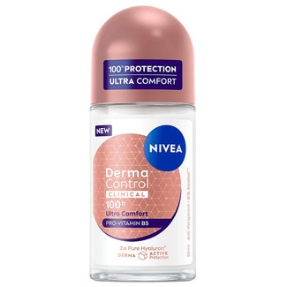 Nivea Deo Roll-on Derma Control 100h embalagem 50 ml