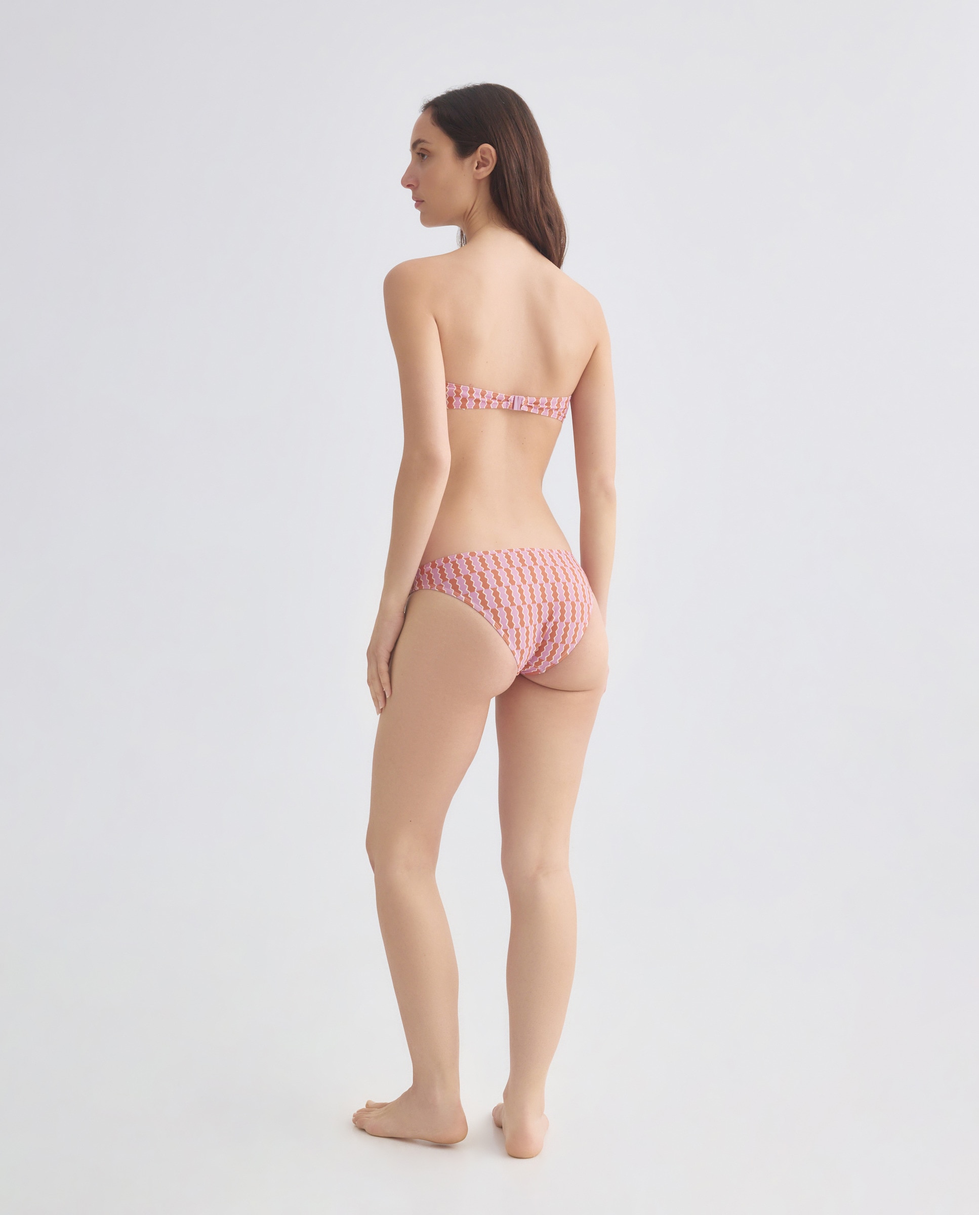 Bikini mujer bandeau 200 Rosa-2