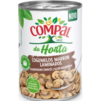 Compal Cogumelos Marron Laminados lata 290 g