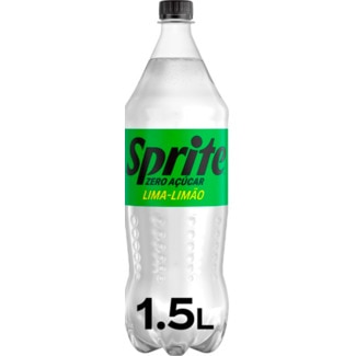 Sprite Refrigerante Lima-Limão Zero Açúcar garrafa 1,5 L