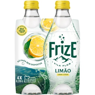 Frize Água com Gás com Sabor a Limão Pack 4 garrafa 25 cl