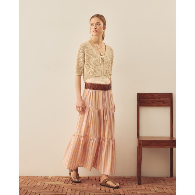 Southern Cotton - Falda larga de flores.
