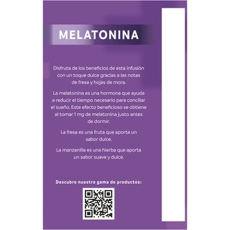 Bienestar con melatonina estuche 15 bolsitas - Hornimans