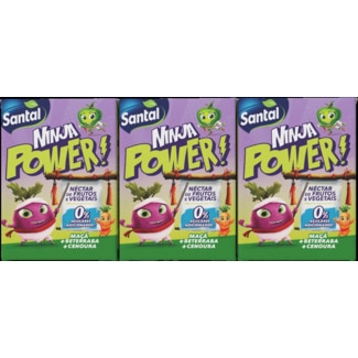 Sumo Ninja Power Frutos e Vegetais Pack 3 unidades embalagem 20 cl