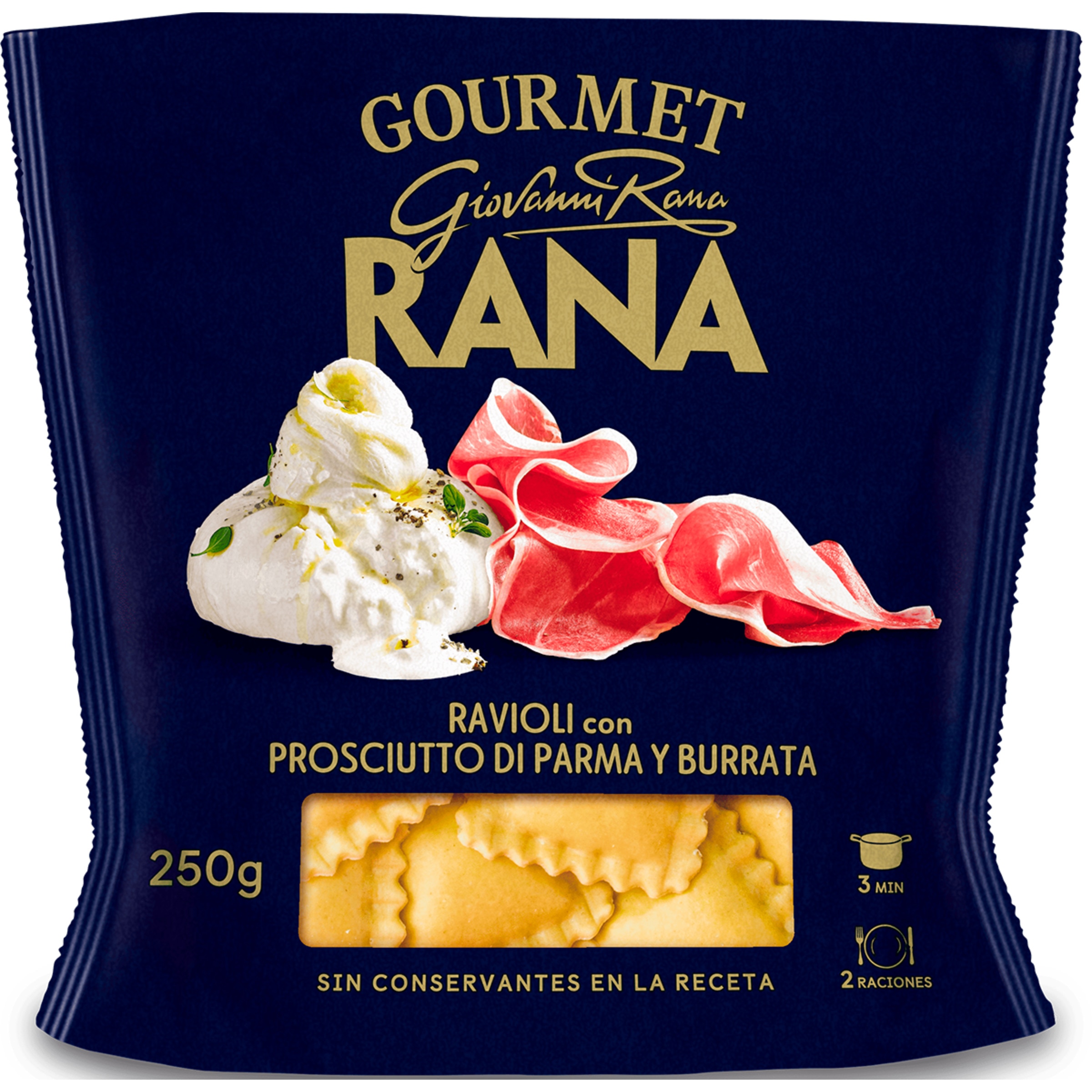 Ravioli Presunto de Parma e Burrata unidade | 250 g