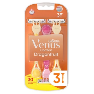 Gillette Lâminas Venus Descartáveis Dragonfruit embalagem 3 unidades
