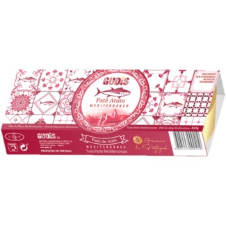 Gudis Patê de Atum Mediterrâneo Pack 3 unidades embalagem 65 g