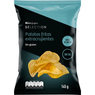 El Corte Inglés Selection Batatas Fritas sem Sal embalagem 145 g