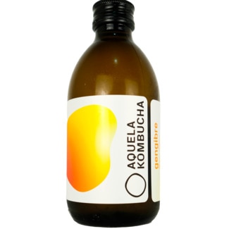 Aquela Kombucha Chá Fermentado Gengibre garrafa 250 ml