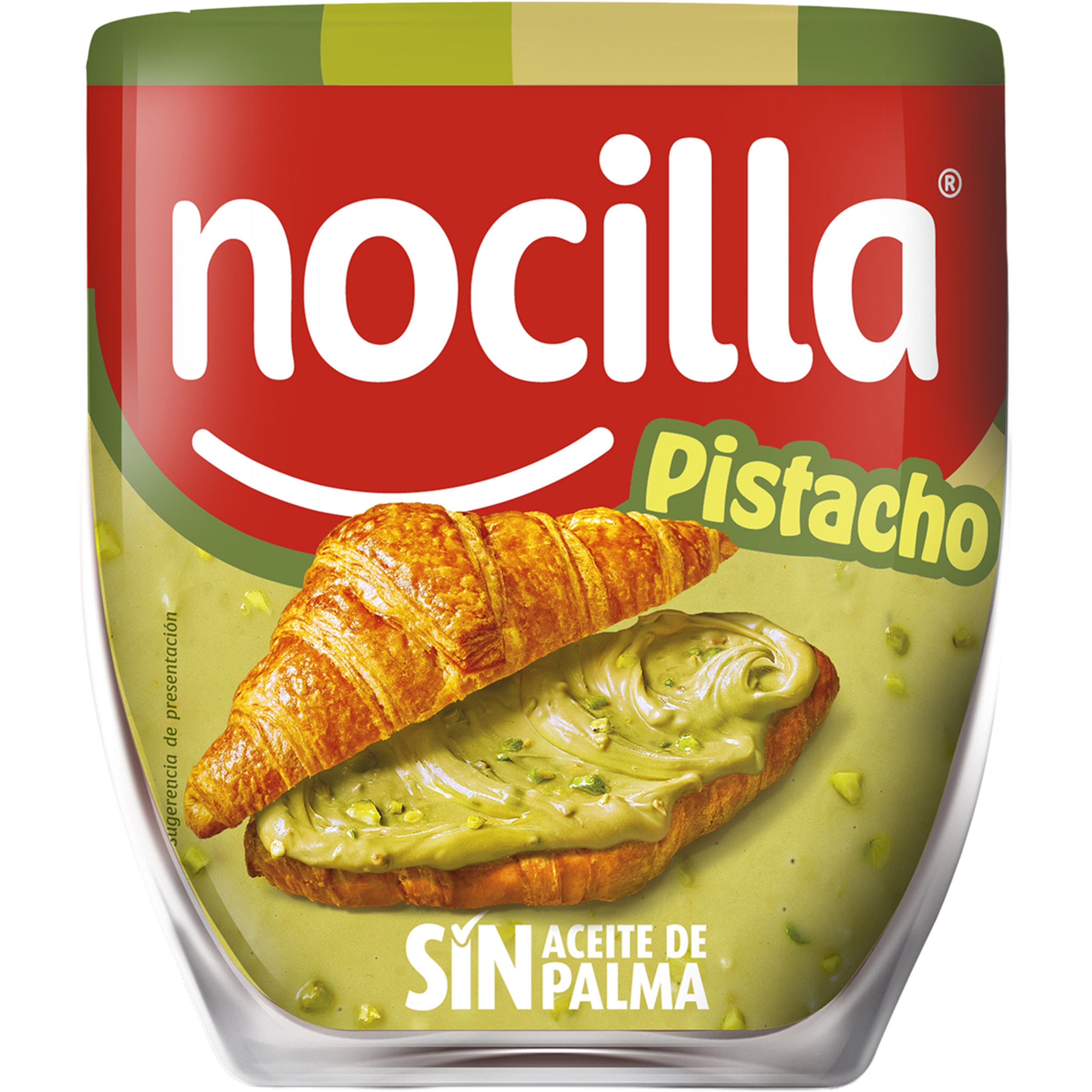 crema de pistacho sin aceite de palma