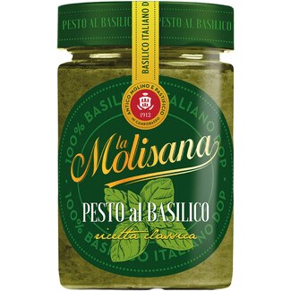 Pesto a la albahaca 100% italiano bote 190 g - La Molisana
