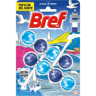 Colgador WC clen+fresh Frescor del Norte blister 2 unidades - Bref