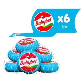 Babybel Queijo Mini Light 6 Porções embalagem 120 g