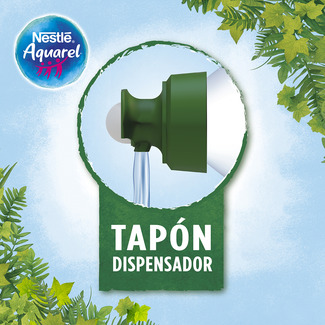 Agua natural de mineralización débil garrafa 6 l con tapón dispensador - Aquarel