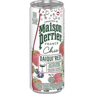 Chic Daiqui´red cóctel sin alcohol a base de agua con gas lata 25 cl - Maison Perrier