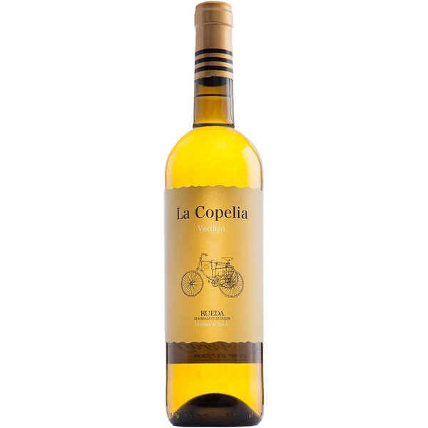 vino blanco verdejo DO Rueda botella 75 cl - La Copelia