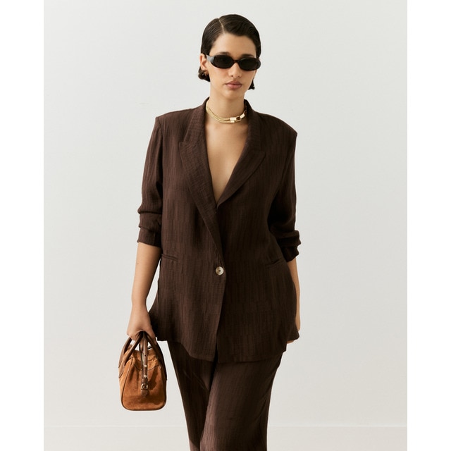 Couchel - Blazer de mujer jacquard.