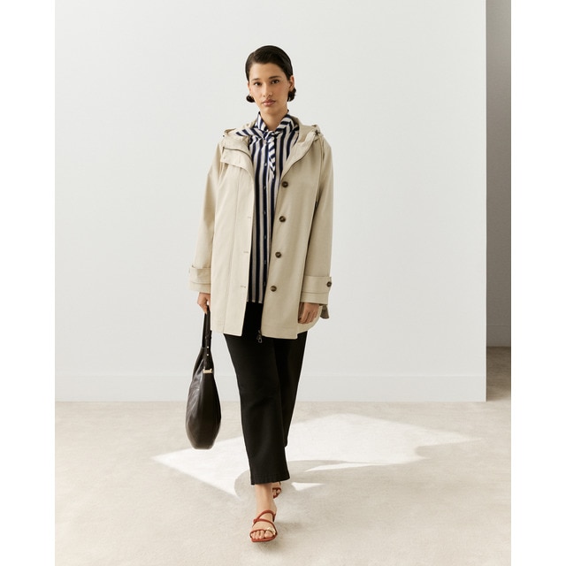 Couchel - Parka de mujer ligera básica.