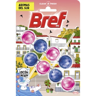 Colgador WC Clean + Fresh Aromas del Sur blister 2 unidades - Bref