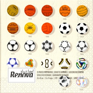 Servilletas decoradas 3 capas 33 x 33 cm paquete 20 unidades - Renova