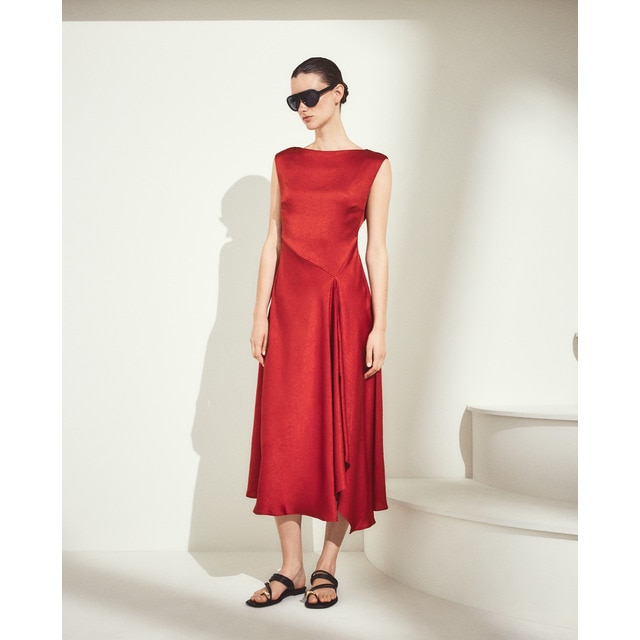 Woman El Corte Inglés - Vestido sin mangas liso de mujer.