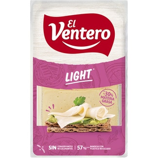 queso tierno light en lonchas