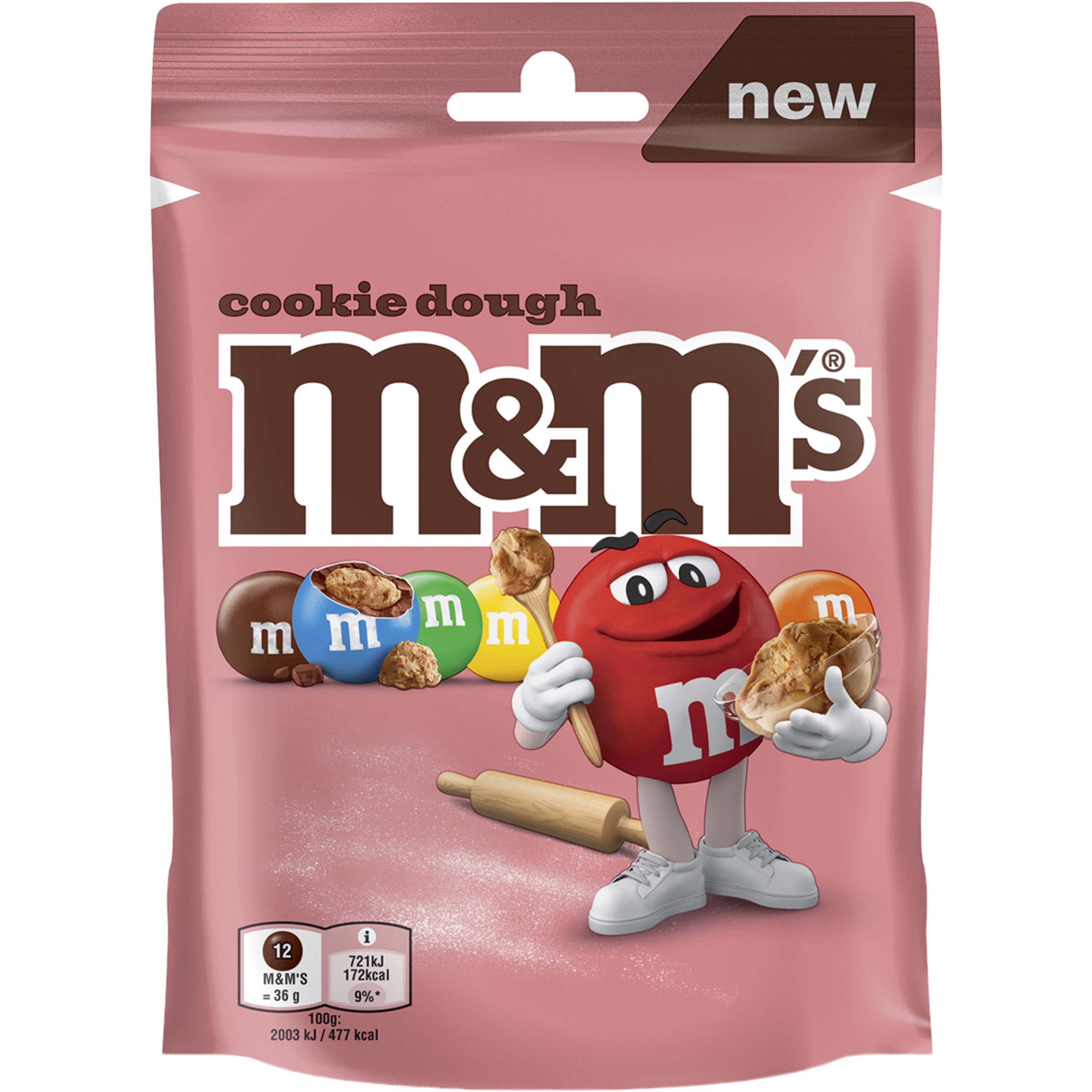 con relleno de cookie Dough