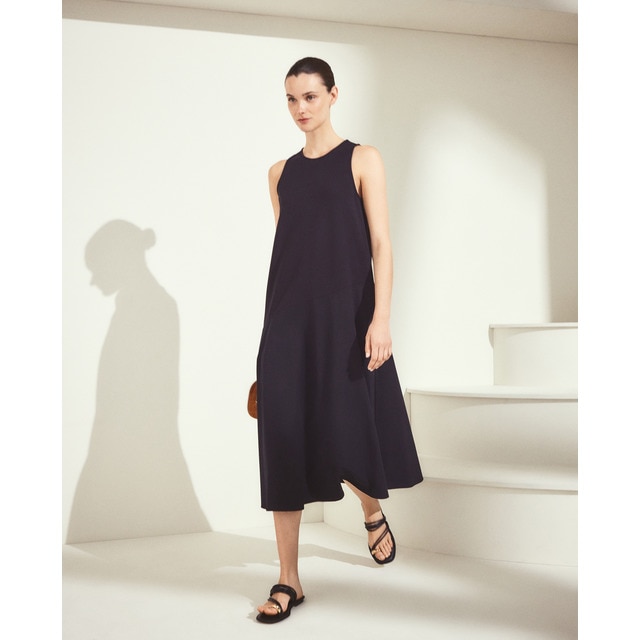 Woman El Corte Inglés - Vestido combinado circular.