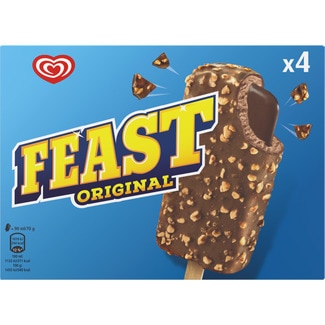 Olá Gelado Feast Pack 4 embalagem 90 ml