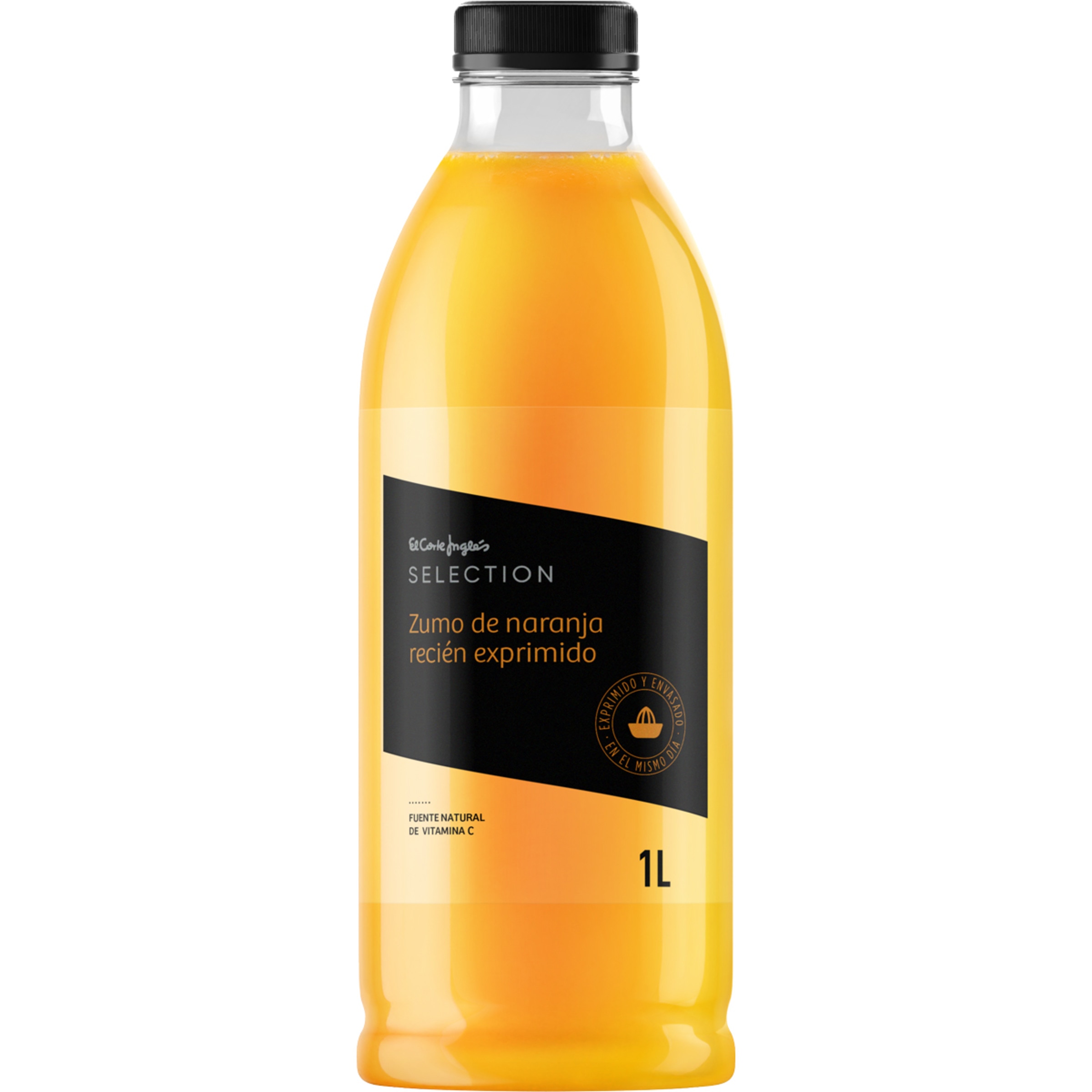 zumo de naranja recién exprimido